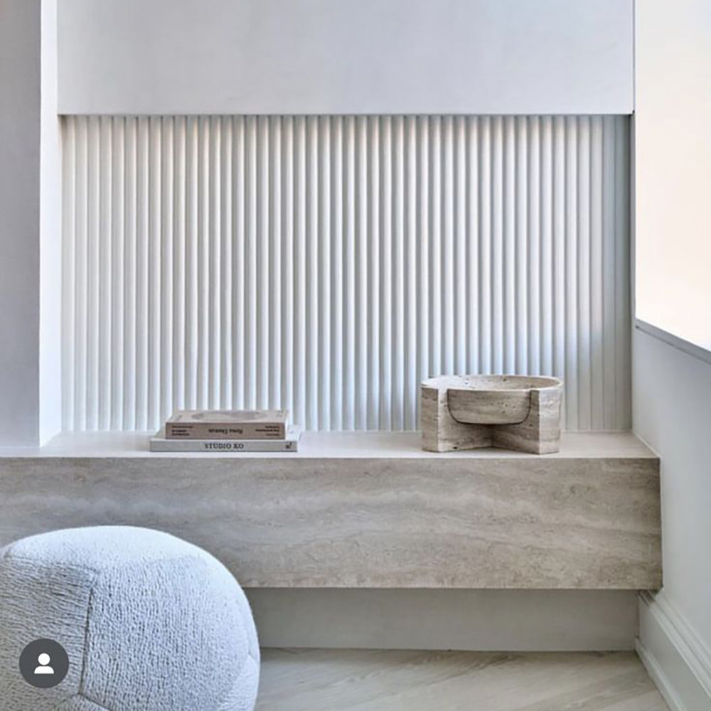 WOODFLEX WHITE PRIMED FLEXIBLE - HALF ROUND 27 - 2700mm X 600mm