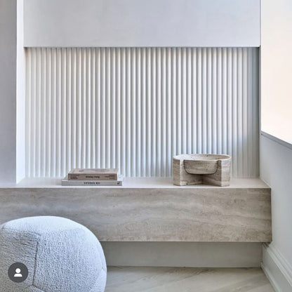 WOODFLEX WHITE PRIMED FLEXIBLE - HALF ROUND 27 - 2700mm X 600mm