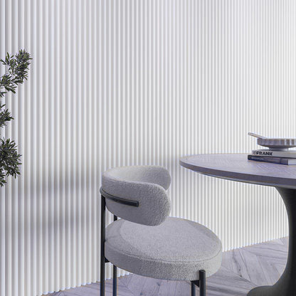 WOODFLEX WHITE PRIMED FLEXIBLE - HALF ROUND 27 - 2700mm X 600mm