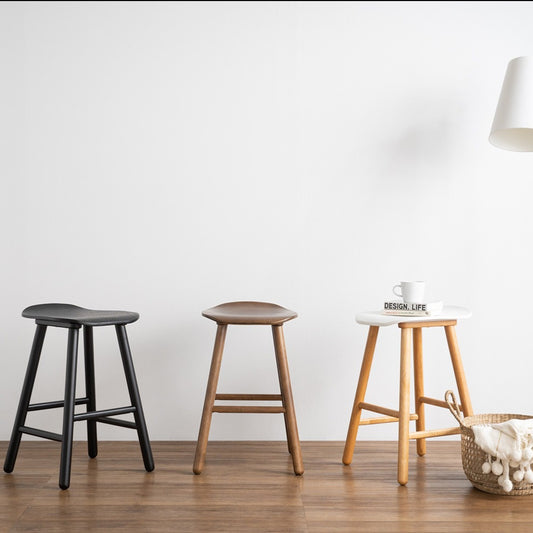 Hetty Counter Stool - Black Ash Veneer