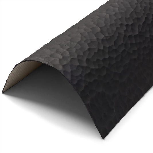 WOODFLEX FLEXIBLE SOFT STONE PANEL - HIVE STONE Black - 1200 x 600mm