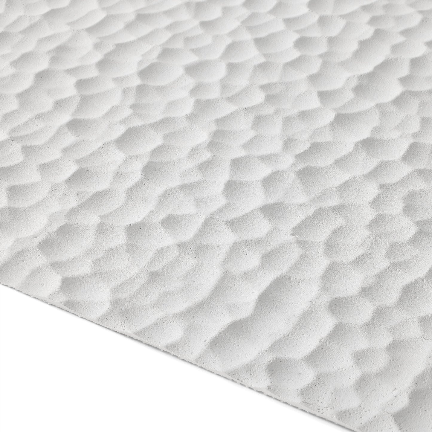WOODFLEX  Flexible SOFT STONE PANEL - HIVE STONE White - 1200 x 600mm