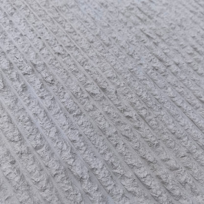 WOODFLEX FLEXIBLE SOFT STONE PANEL - ROUNDED LINE White - 1200 x 600mm