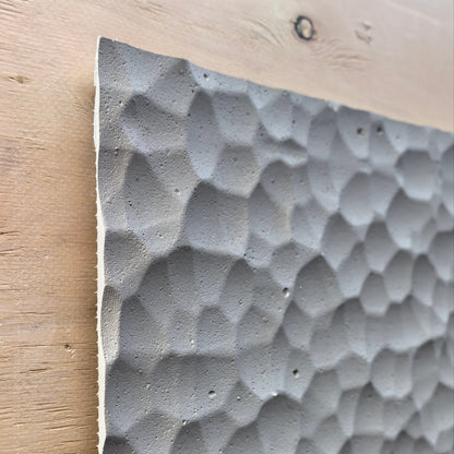 WOODFLEX  Flexible SOFT STONE PANEL - HIVE STONE White - 1200 x 600mm