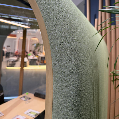 DUKE Single Seater Acoustic Office Silent Booth Pod - Green