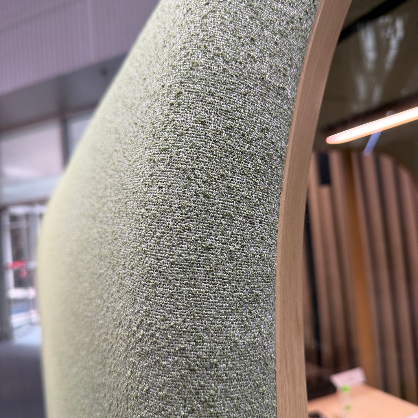 DUKE Single Seater Acoustic Office Silent Booth Pod - Green