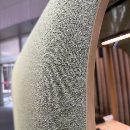 DUKE Single Seater Acoustic Office Silent Booth Pod - Green