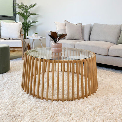 LYNNA Coffee Table  80cm - Black