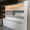 LUSH Display Unit 261.5cm - White & Taupe