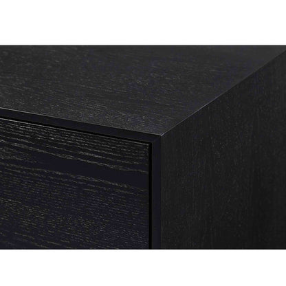 FANGO Sideboard Buffet 150cm - Black Ash