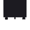 MARLO 3 Drawer Mobile Pedestal Cabinet - Black
