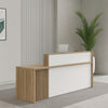 KNOX Reception Desk 180cm Left Panel - Oak