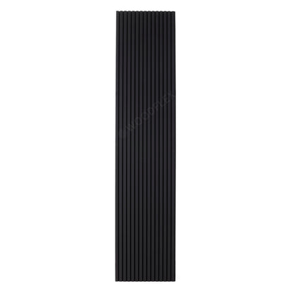 WOODFLEX Flexible Acoustic Wood Slat Wall Panel - Black Coated - 3000mm x 600mm