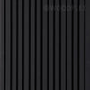 WOODFLEX Flexible Acoustic Wood Slat Wall Panel, Black Veneer - 2700mm x 600mm
