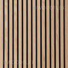WOODFLEX Flexible Acoustic Wood Slat Wall Panel, Oak Veneer - 2700mm x 600mm