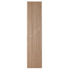 WOODFLEX Flexible Acoustic Wood Slat Panel - 3 Sided Oak Veneer on Light Grey - 2700mm x 600mm