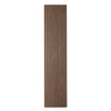 WOODFLEX Flexible Acoustic Wood Slat Wall Panel, Walnut Veneer - 2700mm x 600mm