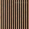 WOODFLEX Flexible Acoustic Battened Wood Slat Panel - 3 Sided Full Wrap Oak Veneer - 2700mm x 600mm