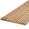 WOODFLEX Outdoor & Indoor Solid Hard Wood Slat Wall Ceiling Pool Fence Cladding - Oak - 2700mm x 545mm