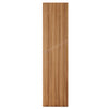 WOODFLEX Flexible Solid Paulownia Wood Slat Wall Panel -  2700mm x 600mm - Half Round