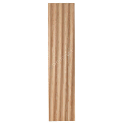 WOODFLEX Flexible Wooden Slat Wall Panel - Oak Veneer - 2700mm x 600mm - Half Round