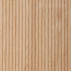 WOODFLEX Flexible Wooden Slat Wall Panel - Oak Veneer - 2700mm x 600mm - Trapezium