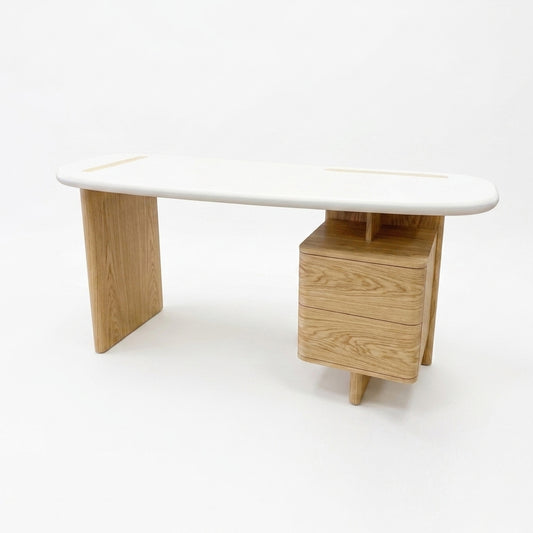 BYRON Executive Desk Oak 180x80x76