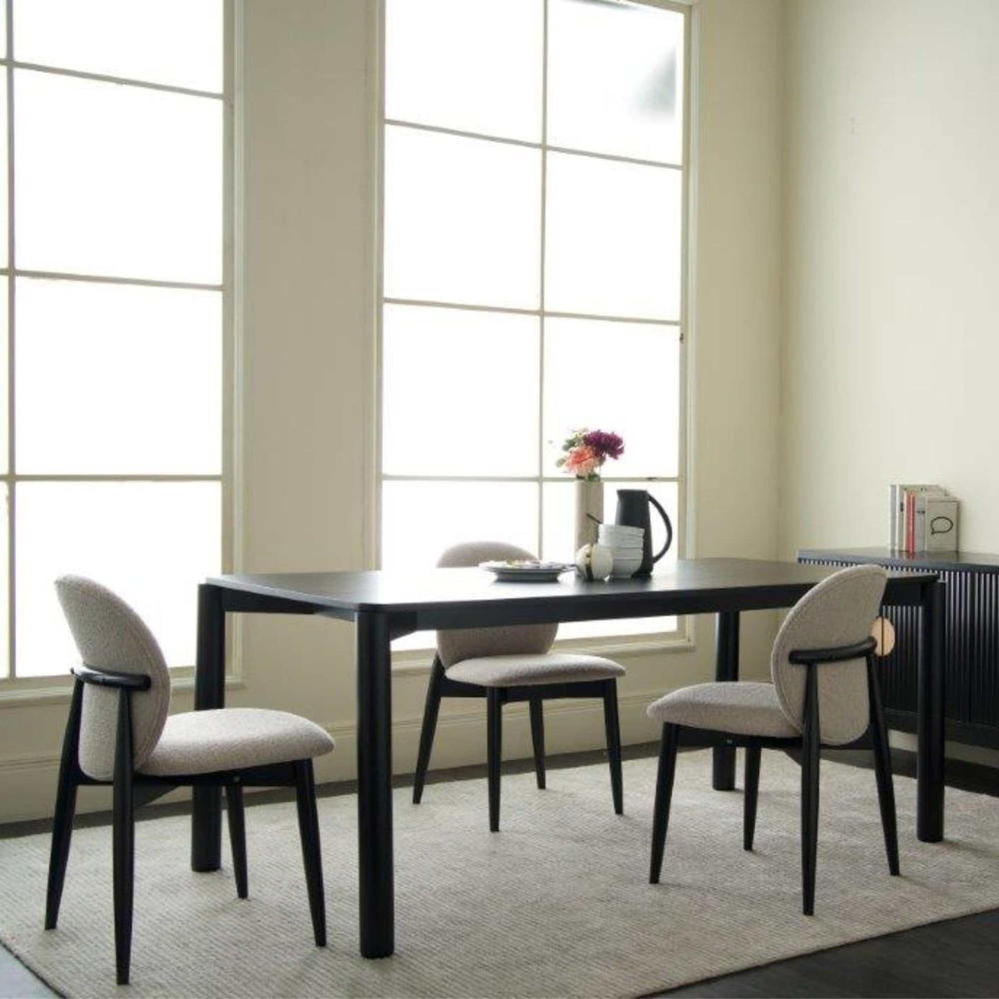 LONY Dining Table 180cm - Black