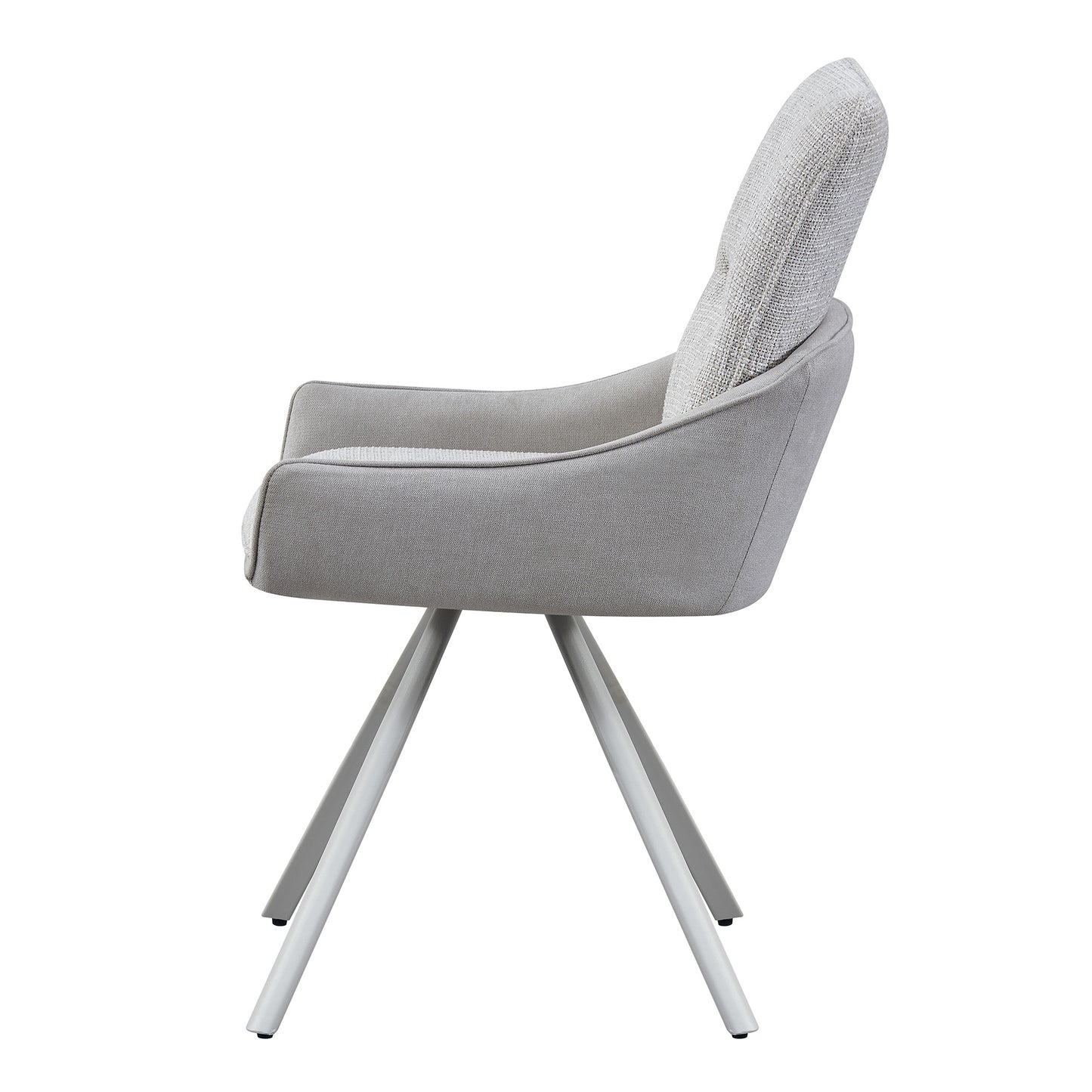 ALDEN Swivel Dining Chair - Grey