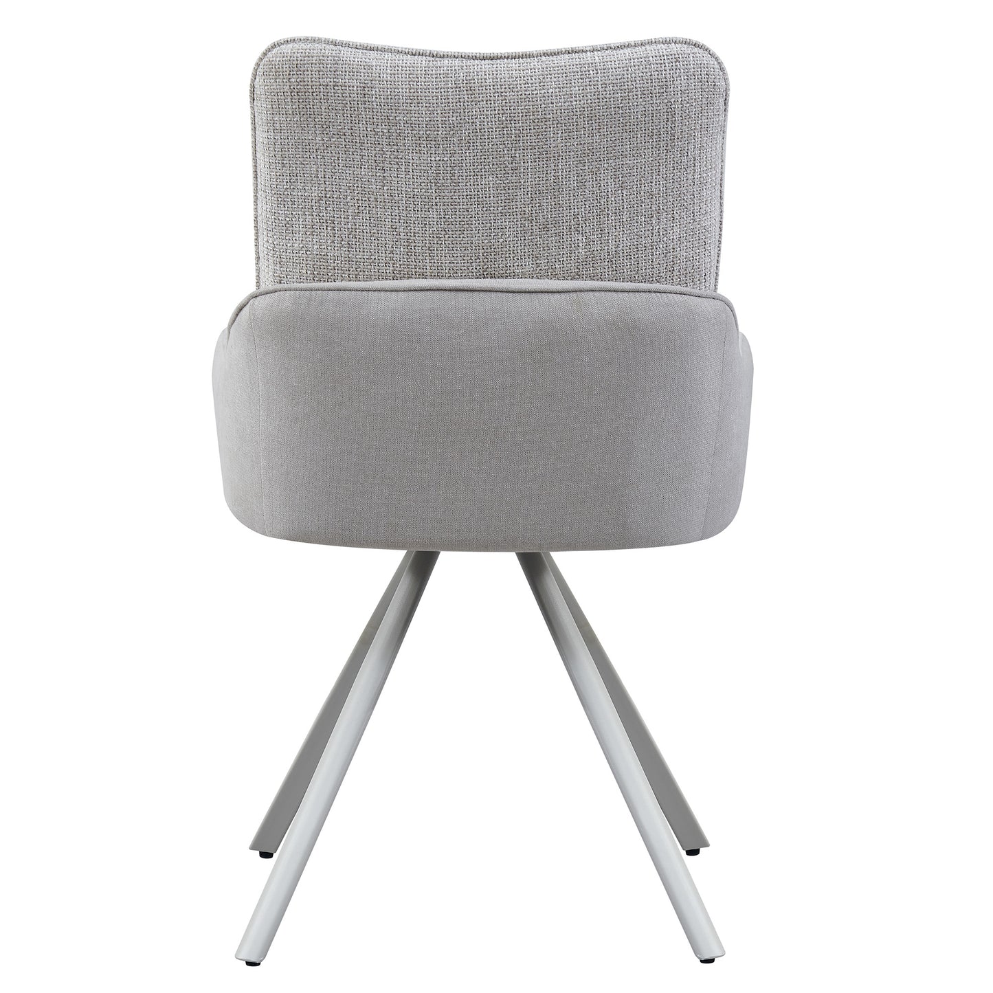 ALDEN Swivel Dining Chair - Grey