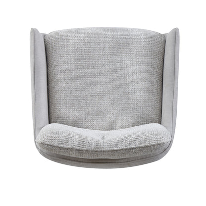 ALDEN Swivel Dining Chair - Grey