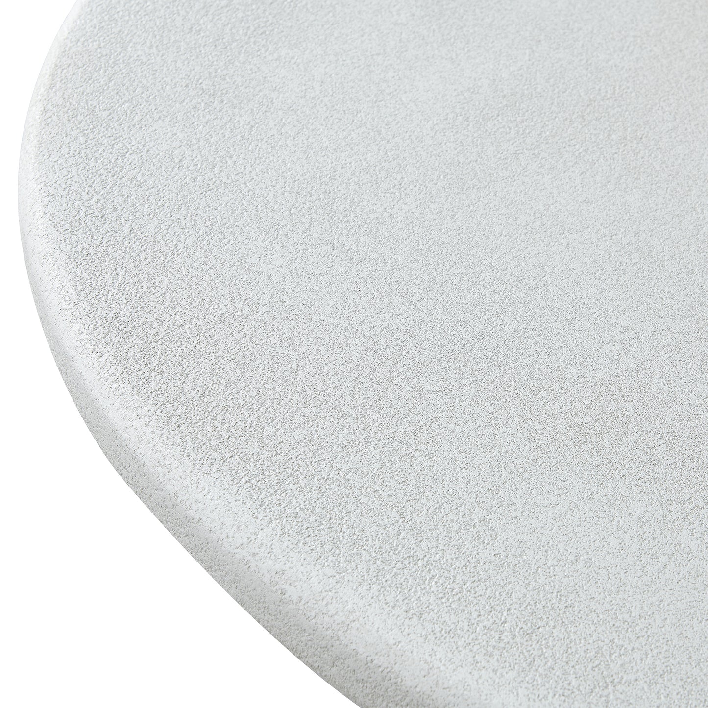 LAGO Round Coffee Table 110cm - Microcement & Oak