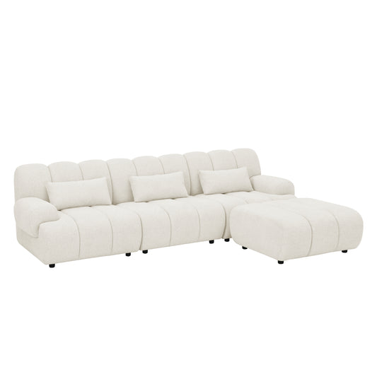 DAKOTA 3 Seater Reversible Sofa - Beige