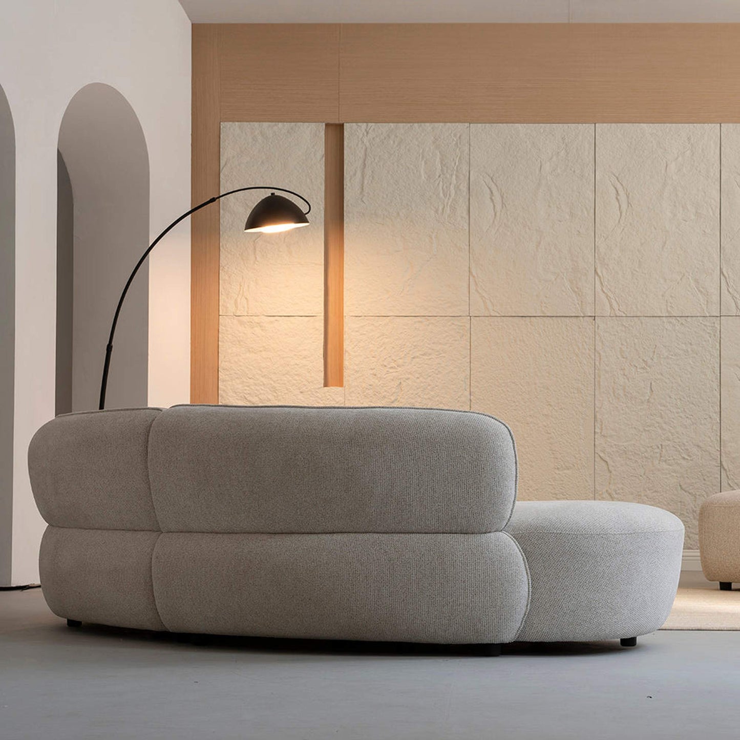 SORRENTO 5 Seater Lounge Sofa - Beige