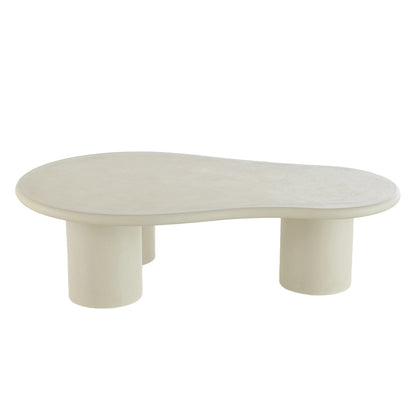 CORRENE Microcement Coffee Table 1.3M - Off White
