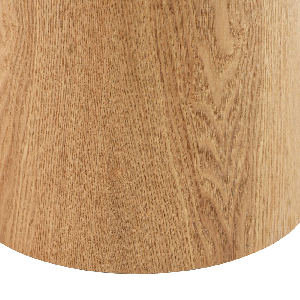 AMBER Sintered Stone Coffee Table 1.1M - Oak & White