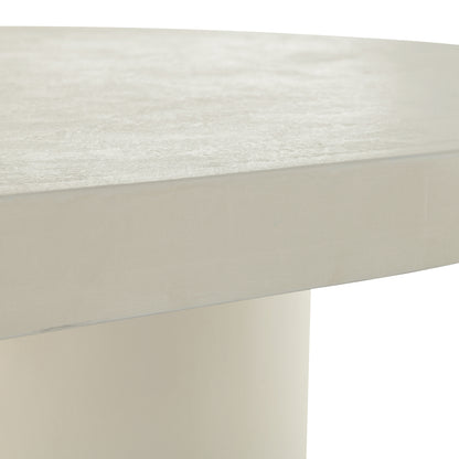 CORRENE Micro Cement Dining Table 2.2M - Cream