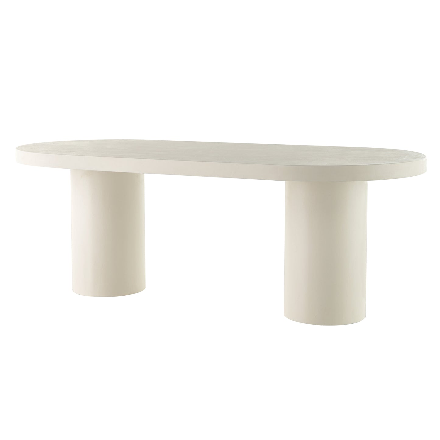 CORRENE Micro Cement Dining Table 2.2M - Cream