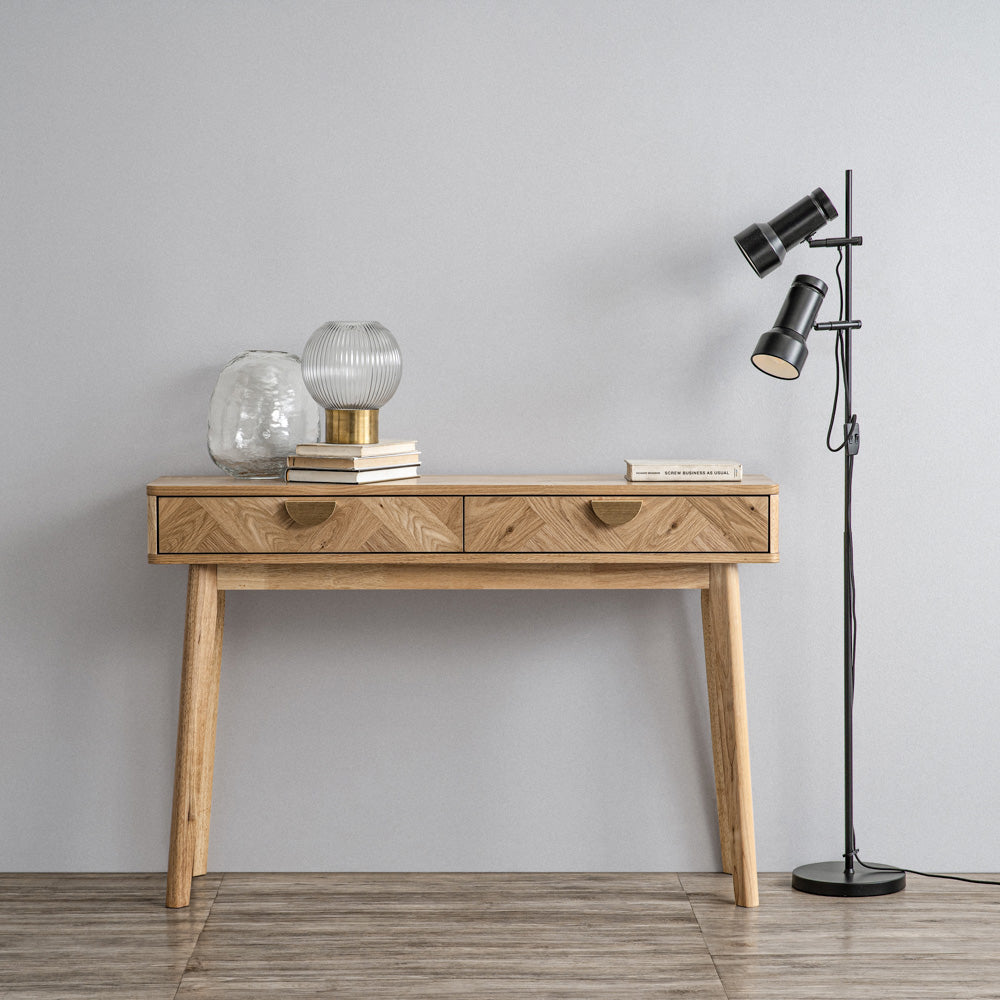 LOFTUS Console Table 120cm - Oak