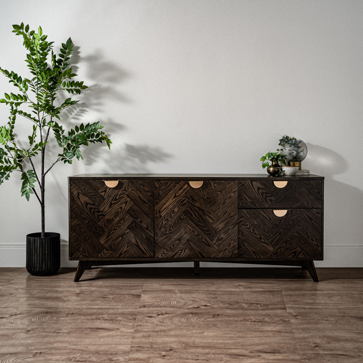 LOFTUS Sideboard Buffet 180cm - Walnut
