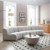 DALLAS 5-6 Seater Modular Sofa - Warm White