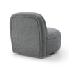 LEXTER Swivel Lounge Chair - Dark Grey
