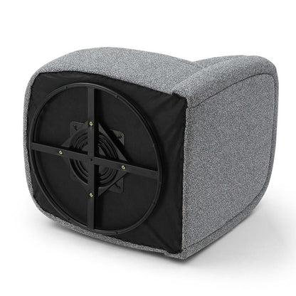 LEXTER Swivel Lounge Chair - Dark Grey