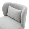 SASHA Lounge Chair - Light Grey & Black
