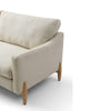 VIENNA  3 Seater Sofa - Beige & Oak
