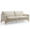 VIENNA  3 Seater Sofa - Beige & Oak