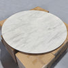BLANCHE Dining Table 120cm - Marble Stone