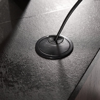 PHOENIX Sit & Stand Electric Lift Executive Desk with Right Return 2.2M - Warm Oak & Black