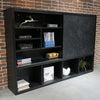 DAXTON Display Unit 2.4M - Black Concrete