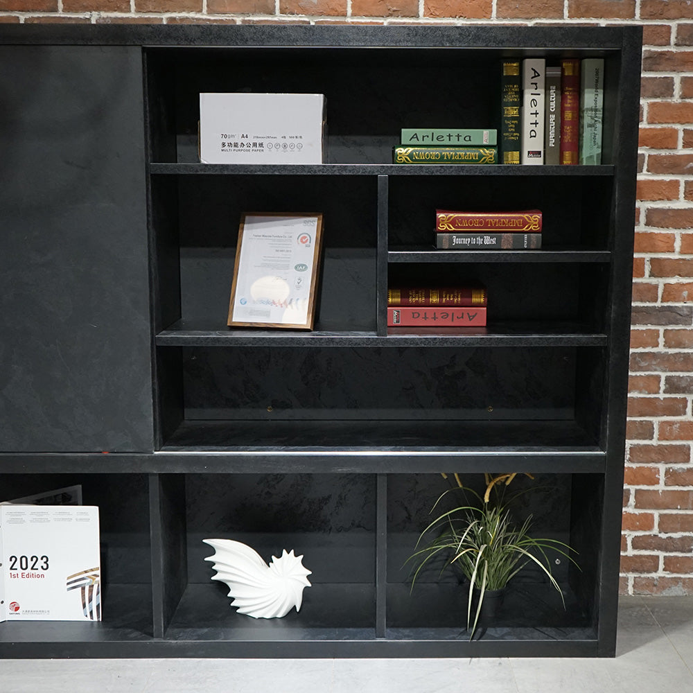 DAXTON Display Unit 2.4M - Black Concrete